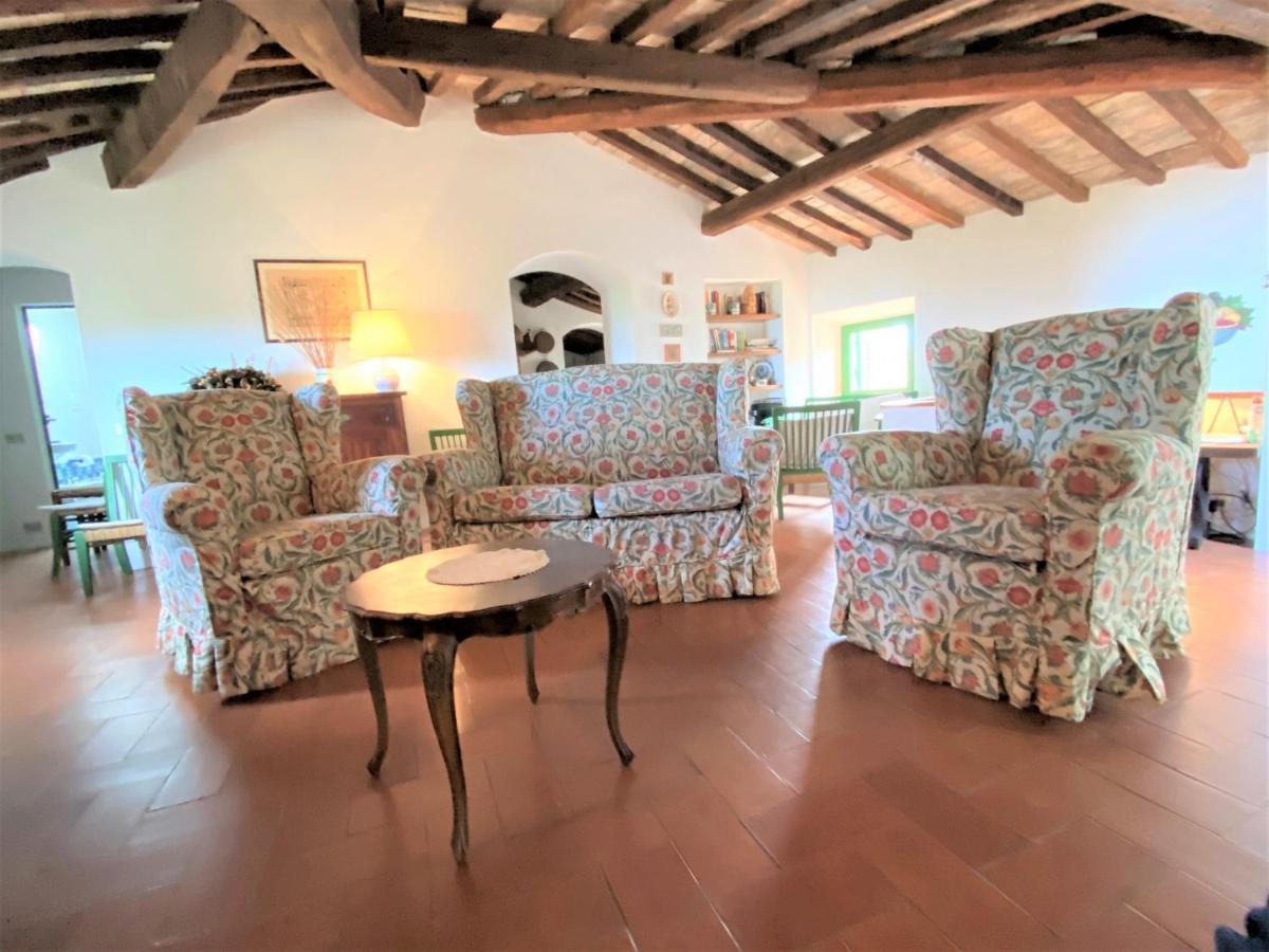 La Ginestra - Terrazza Apartment Orciatico Luaran gambar