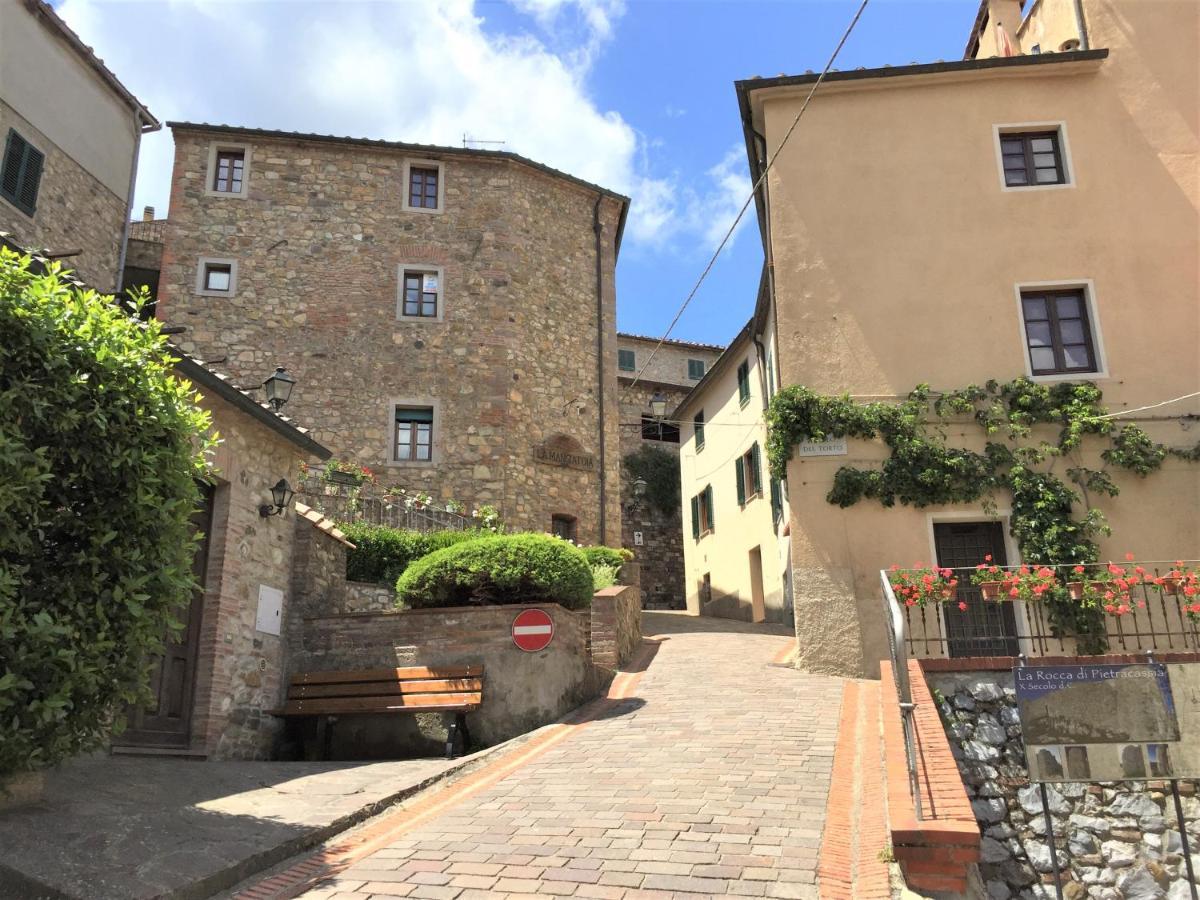 La Ginestra - Terrazza Apartment Orciatico Luaran gambar